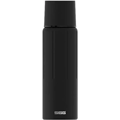 Imagen de SIGG Gemstone IBT Obsidian Botella termo (1.1 L), cantimplora térmica y aislante sin sustancias nocivas, hermético de acero inoxidable
