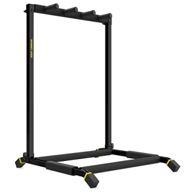 Imagen de MONKEY LOOP Floor Prime 3 Soporte de Suelo para Guitarras o Bajos Compatible con Eléctricas y Eléctricos Apoyos Rellenos Espuma Resistente a los Arañazos