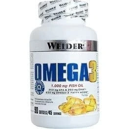 Imagen de Weider Omega 3. 90 capsulas. EPA y DHA. Enriquecido con Vitamina E