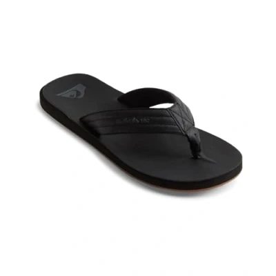 Imagen de Quiksilver Carver Sandalias de dedo, Talla: 47, Black Piel imitación alta calidad