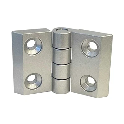 Imagen de SCHMIDT systemprofile 10 Bisagras de 64 x 44 mm aluminio M6 40 Nut 8 plegables, banda giratoria, accesorios perfil