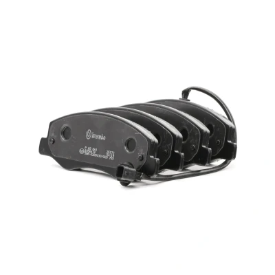 Imagen de BREMBO P 68 061 Juego de pastillas freno con contacto avisador desgaste sin accesorios OPEL: Movano B Bus, RENAULT: MASTER 3 Kasten