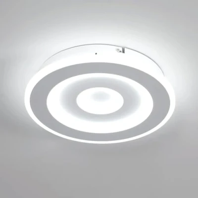 Imagen de Comely LED Lámpara de Techo Redondo Moderna, 28W 28cm Plafón Techo, Blanco Luz para Dormitorio Sala Estar Pasillo Cocina Comedor, Blanca Fría 6500K