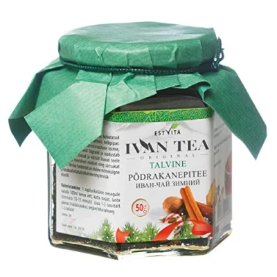 Imagen de Ivan Invierno Tee 50 g Iwan hierbas Premium Weidenröschen el mejor regalo para año nuevo clásico aromáticas bio Estvita Pro