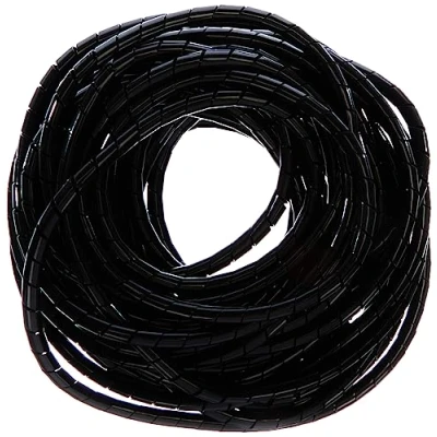 Imagen de Unitec Manguera en Espiral de 6 mm, 10 m, Color Negro