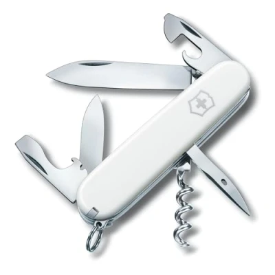 Imagen de Victorinox, Spartan, Navaja Multiuso Suiza, Cuchillo bolsillo, Regalo, 12 Funciones, Hoja grande, Sacacorchos
