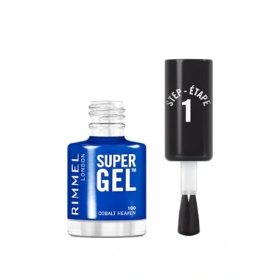 Imagen de RIMMEL SUPER GEL ESMALTE DE UÑAS 100 COBALT HEAVEN 12ml
