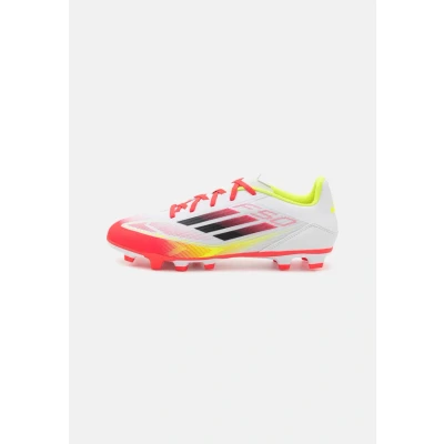 Imagen de adidas Performance F50 CLUB FG/MG Botas de fútbol con tacos, Hombre, Talla: 42, Footwear white/core black/solar yellow Zapatos