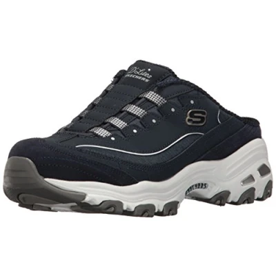 Imagen de Skechers Zapatillas deportivas D&#039;Lites sin cordones para mujer, azul (Azul marino/Blanco), 39.5 EU