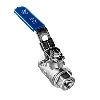 Imagen de FSA Válvula de bola acero inoxidable 316 1/4&quot; 2 piezas vías