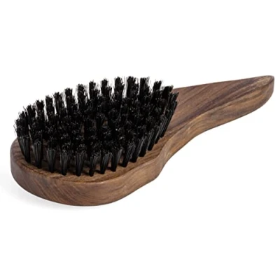 Imagen de REMOS Cepillo natural de cerdas jabalí 100% ergonómico madera nogal