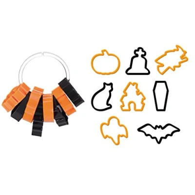 Imagen de Tescoma JGO 8 Cortapastas DE Halloween Delicia, Colores Variados, 25 x 13 3.2 cm