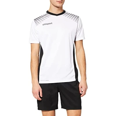 Imagen de Uhlsport Goal MC Camiseta de Juego Manga Corta, Hombre, Petróleo/Verde Flash, 116