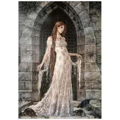 Imagen de MyPuzzle Vestido Victoria Francés Favole Premium 1000 Piezas Puzzles Colección Especial de Heye Puzzle