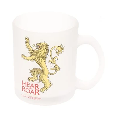 Imagen de SD toys Taza Vidrio, Lannister Game of Thrones, Color translucida