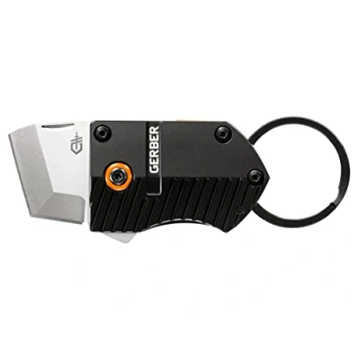 Imagen de Gerber Mini navaja de bolsillo, KeyNote, Con clip para cinturón y llavero desmontable, Longitud la hoja: 2,2 cm, Acero 5Cr15MoV, Mango aluminio, 31 003792