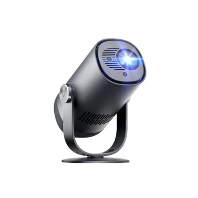 Imagen de Proyector Portátil Dangbei Freedo, GTV Incorporado y Netflix con Licencia, Miniproyector Soporte Ajustable Integrado, 450 lúmenes ISO, 2,5 Horas de Autonomía