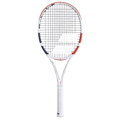 Imagen de BABOLAT Pure Strike 16/19 U NC Raqueta, Adultos Unisex, Blanc Rouge Noir (Blanco), 2