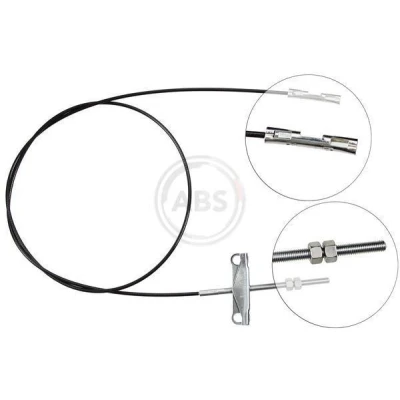 Imagen de A.B.S. K10062 Cable de Freno Mano 1534 para dirección izquierda/derecha FORD: Transit Mk5 Furgón, Camión plataforma/Chasis