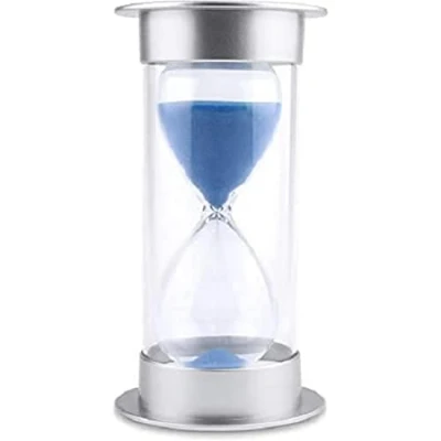 Imagen de Reloj de Arena con Temporizador Ducha 5 Minutos para Ahorrar Agua, Cepillado Dientes Gris