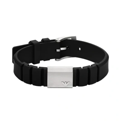 Imagen de Emporio Armani Bracelet Pulsera silvercoloured, Hombre, Talla: One Size, Silver coloured