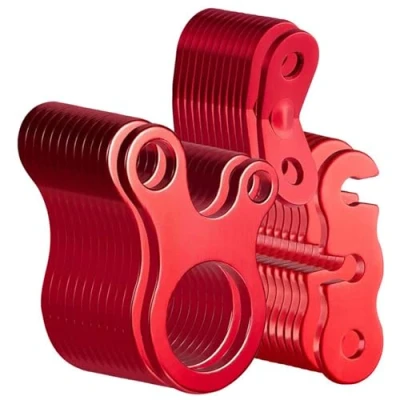Imagen de Hebillas para Cuerda de Viento,guyline tensioner Tent Rope tensioner,Tensor Cuerda,cuerdacamping Tienda Camping Senderismo al Aire Libre,Hebillas Viento(24 Piezas)