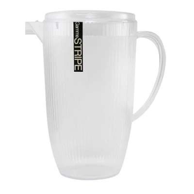 Imagen de FORNOR 16701 JARRA DE PLASTICO STRIPE 2.5 L 14 x 20
