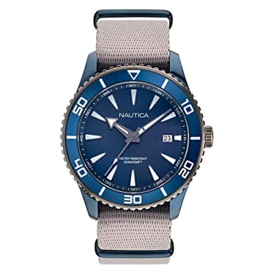 Imagen de Nautica Pacific Beach Reloj de Hombre Cuarzo 44mm Correa Nylon NAPPBF908