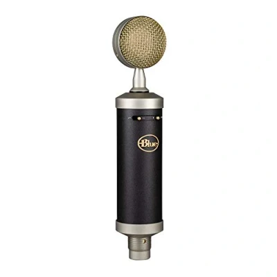 Imagen de Blue Baby Bottle SL XLR Micrófono condensador para grabación y transmisión, Cápsula cardioide de gran diafragma, Soporte amortiguador choque Estuche protector Negro