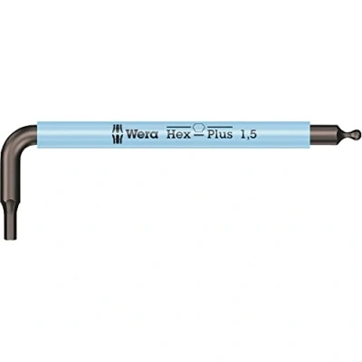 Imagen de Wera 950 SPKS Llave acodada Multicolour, metrica, 1.5 mm