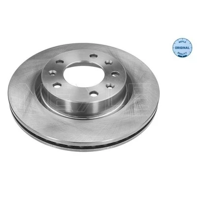 Imagen de MEYLE 11 15 521 0043 Disco de freno Eje delantero 266 22 5 108 ventilado ORIGINAL Quality PEUGEOT: 308 II Hatchback, SW 2