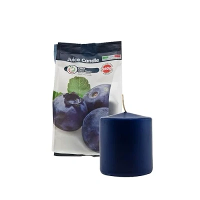 Imagen de Cereria de Giorgio Concentrado Vela Aroma a Frutas, Cera, Azul Oscuro, 7 x 8 cm