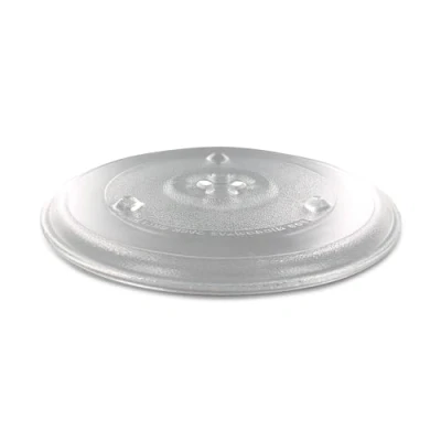 Imagen de DEKAROX Plato giratorio para microondas, 270 mm de diámetro, redondo, con 3 pies, universal, microondas