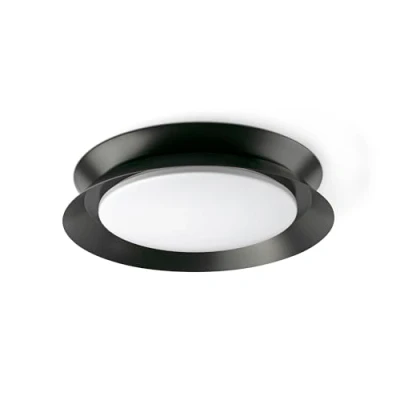 Imagen de FARO BARCELONA 20093 TENDER Lámpara plafón negra 2700K