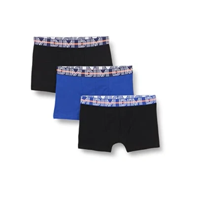 Imagen de Dim Bóxers Ecodim Cómodos Y Suaves Cotton Stretch Niño x3, Multicolor, 16 años