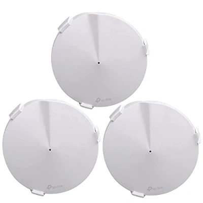 Imagen de Soporte para Montaje en Pared BECEMURU ABS enrutador con Destornillador TP Link Deco M5/P7 Sistema de Wi Fi Malla (3 Paquete)