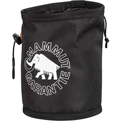 Imagen de Mammut Gym Print Chalk Bag Bolsa de magnesio, Unisex Adulto, Black, One Size