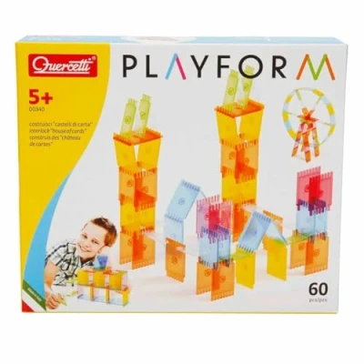 Imagen de Quercetti 0340 PlayForm Building &amp; Construction Toys, House of Cards