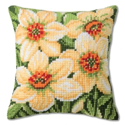 Imagen de Vervaco Cushion Kit de Manualidades, Algodón, Colores Variados, ca. 40 x cm / 16&quot;