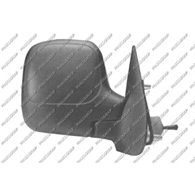 Imagen de Espejo retrovisor Prasco PG9047123 derecha imprimado manual calefactable, ajustable desde interior, Ajuste por varillas PEUGEOT: Partner I Combispace