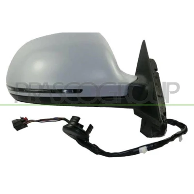 Imagen de Espejo retrovisor Prasco Premium AD3227343P derecha imprimado eléctrico calefactable, ajustable desde interior, abatible eléctricamente