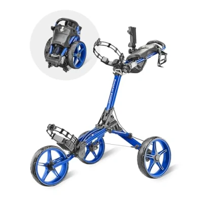 Imagen de Caddytek Caddylite Compact, Blue Carrito de Golf, Unisex, Azul, Talla única