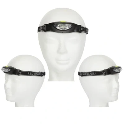 Imagen de Veleman EHL7N O 179161 Linterna frontal LED para senderismo, trekking, camping