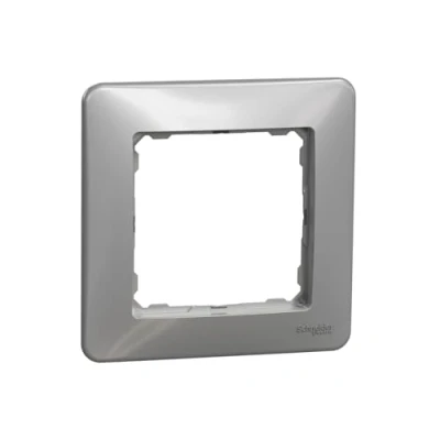 Imagen de Schneider SDD313801, Marco 1 Elemento Sedna Design Aluminio (EAN 3606481482532)