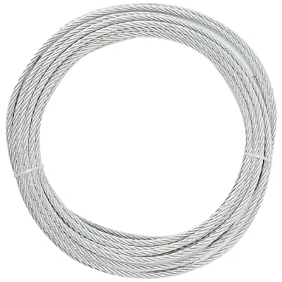 Imagen de Fixman 858237 Cable galvanizado, Plata, 6 mm x 10 m