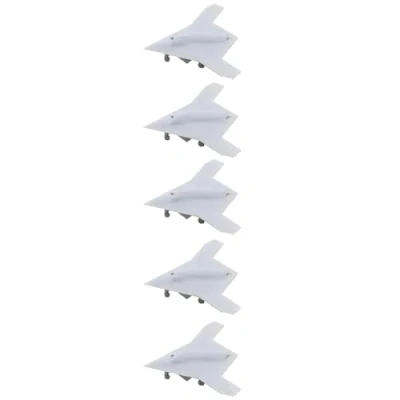 Imagen de 5 Aviones No Tripulados Furtivos X 47B, Modelo Militar, Escala 1/2000 1/350, Avión De Combate Tripulado con Tren Aterrizaje, DIY(1/350(33.2mm))