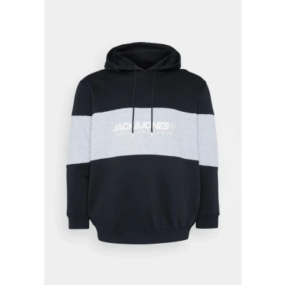 Imagen de Jack &amp; Jones Jjelegacy Blocking HOOD Jersey con capucha, Hombre, Talla: 4XL, Black