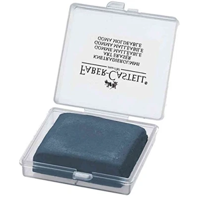 Imagen de FABER CASTELL Juego de 4 gomas borrar pan, color gris