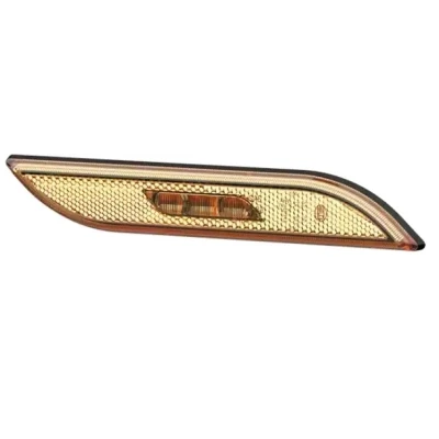 Imagen de HELLA 2PS 013 305 021 Luz de delimitación lateral Shapeline Style LED 12/24V pegado Color tulipa: amarillo Cable: 250mm Conector: AMP derecha