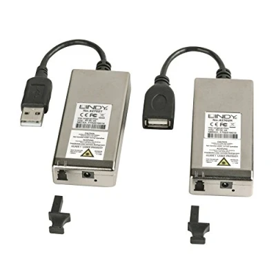 Imagen de Lindy USB 2.0 MM Fibre Optic EXTENDER200M